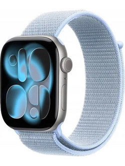 Crong Nylon Λουράκι Υφασμάτινο Cool Blue (Apple Watch 38 / 40 / 41 / 42mm)