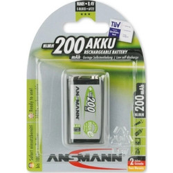 Ansmann 200mAh 9V 1τμχ