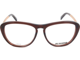 Jil Sander J4013 C Γυναικείος Σκελετός Γυαλιών Οράσεως Κοκάλινος Καφέ
