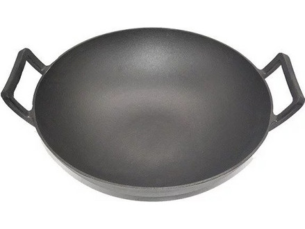 Μαντεμένιο WOK 36cm / 5,8 λίτρων