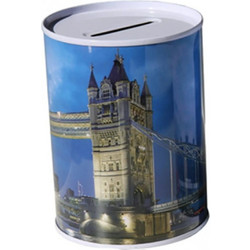Μεταλλικός Κουμπαράς ΛΟΝΔΙΝΟ 13x8 cm - LONDON BRIDGE