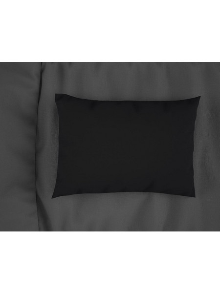 Μαξιλαροθήκες Ζεύγος Exotic Line 50X70+15 Black 100% Cotton Dimcol