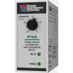 Επιτηρητής Τριφασικός PELC PT432 8-Pin - Ασυμμετρία 25-5% & Αποκοπή Απώλειας Φάσης