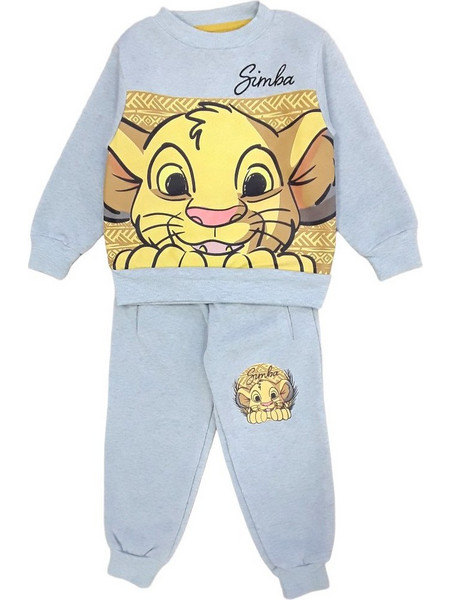 Σετ Φόρμες Fleece Simba Grey