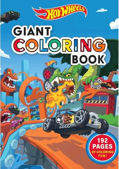 Giant Colouring Book - Hot Wheels