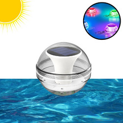 Ηλιακή Πλωτή LED Μπάλα Πισίνας RGB - Αδιάβροχο Φωτιστικό IP65 με Εναλλαγή 9 Χρωμάτων για Πισίνα - Λίμνη - Κήπο και Εκδηλώσεις Y2202