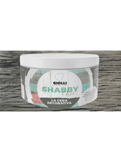 Giolli 030 Shabby Chic La Cera Decorativa Κερί Ξύλου Έτοιμο προς Χρήση Μαύρο 0.3lt