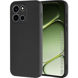 Techsuit SoftFlex Back Cover Black Θήκη Σιλικόνης (OnePlus Nord 6)