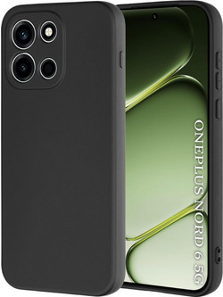 Techsuit SoftFlex Back Cover Black Θήκη Σιλικόνης (OnePlus Nord 6)