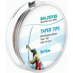 Balzer Taper Tips Shock Leader 5τεμ. X 15m