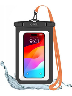 Tech-Protect UWC9 Αδιάβροχη Θήκη έως 8.9" - Μαύρο