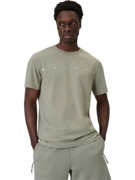 4F Ανδρικό T-shirt 4FWSS26TTSHM2661-43S Πράσινο