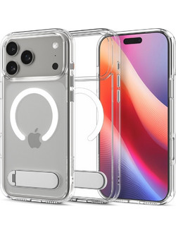 Spigen Ultra Hybrid S MagFit Θήκη Back Cover Clear/White (iPhone 17 Pro Max)
