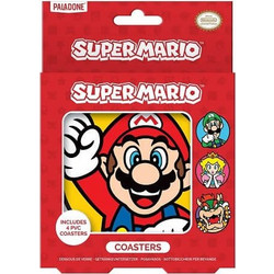 Paladone Σουβέρ Super Mario Σετ 4 τμχ