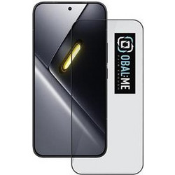 OBAL:ME 5D Glass Screen Protector for Xiaomi Poco X8 Pro Max Black