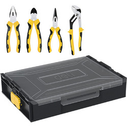 Deli Household Tool Set (EDL1204) - 4 τεμάχια - Μαύρο EDL1204