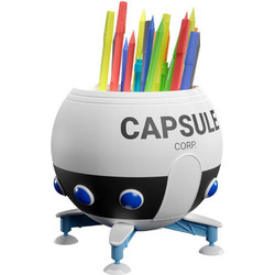 Dragon Ball Z High Quality Officially licensed Pencil Holder Spaceship Capsule Corp
