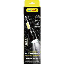 Andowl Επαναφορτιζόμενος φακός κατάδυσης Led Q-SD7 - Flashlight Work Light