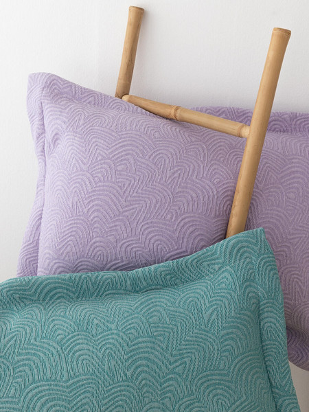 Palamaiki Κουβέρτα Matelasse 230X260 ADEL LILAC Μωβ