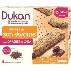 Dukan Expert Eπικάλυψη Σοκολάτας & Σπόροι Chia 3τμχ