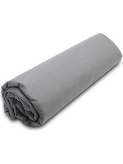 Sunshine Κατωσέντονο Menta με λάστιχο 19 Dark Grey Μονό (100x200+20)