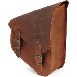 Longride, XL Sportster Frame bag. Smooth, brown