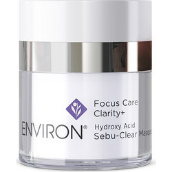 Environ Focus Care Clarity+ Hydroxy Acid Sebu - Lac Clear Masque Κρεμώδης Μάσκα Προσώπου για Ενυδάτωση με Υαλουρονικό 50ml