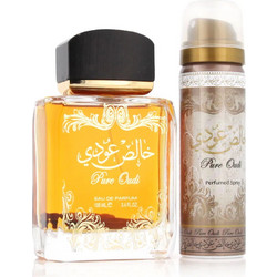 Lattafa Perfumes Pure Oudi Eau de Parfum 100ml + Deospray 50ml