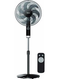 Midea MFS400R0APH Ανεμιστήρας Δαπέδου Ορθοστάτης 40cm 50W με Τηλεχειριστήριο