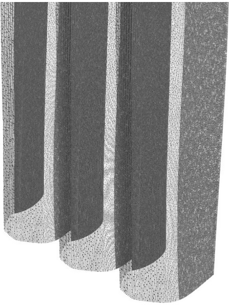 Κάθετη Κουρτίνα Wave Verticurtain Anartisi BK-49 Γκρι BK-49