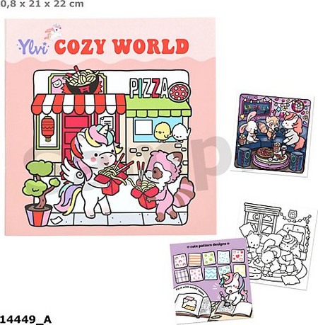 Ylvi - COZY World Colouring Book (0414449)