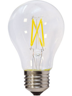 OPTONICA LED λάμπα A60 Filament 1858, 4W, 4500K, E27, 400lm