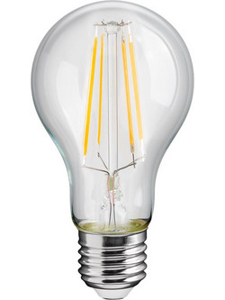 GOOBAY LED λάμπα bulb 65396, E27, Filament, 7W, 2700K, 806lm