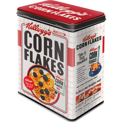 Nostalgic Μεταλλικό κουτί μεγάλο Kelloggs - Corn Flakes Bowl