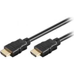 Well Καλώδιο HDMI 2.0 HDMI Male to HDMI Male 5m Black