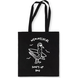 We Ride Local Surf's Up Tote Bag