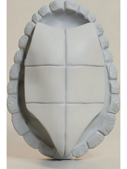 Άβαφη 3D Φιγούρα Cosplay Ninja Turtle Shell για Βάψιμο DIY (Δώρο τα Χρώματα)
