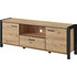 PoliHome Έπιπλο Τηλεόρασης Ξύλινο Καφέ Μ180xΠ40.6xΥ65.099cm Amelie 162471049