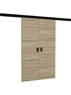 PoliHome Yonko Πόρτα Εσωτερική Συρόμενη Laminate Μπεζ 172x205cm 162598979