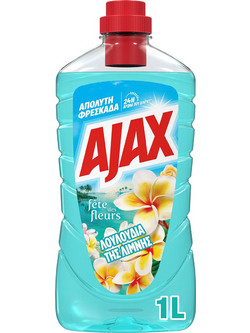 Ajax Fete des Fleurs Καθαριστικό Πατώματος Λουλούδια Λίμνης 1lt