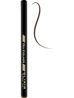 Elixir 889B Brown Αδιάβροχο Στυλό Eyeliner