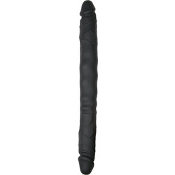 EasyToys Double Ended Large Διπλό Dildo 40cm Μαύρο