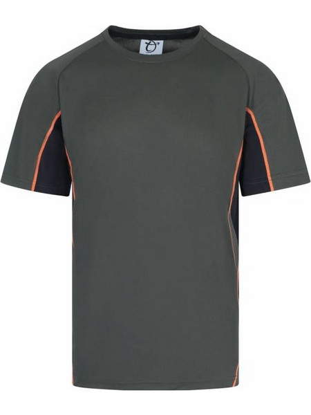 Toxotis T-Shirt Quick Dry Χακί Πορτοκαλί NS07