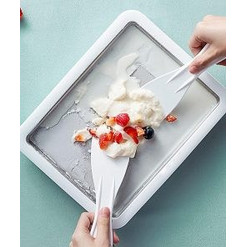 Παγωτομηχανή από Μέταλλο για Ice Roll Instant Ice Cream Maker
