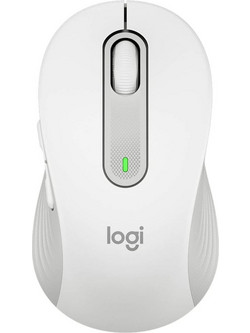 Logitech Signature M650 Large for Business Ασύρματο Bluetooth Ποντίκι White