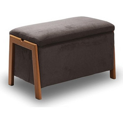 DALI ΣΚΑΜΠΟ VELVET BROWN ΜΕ ΑΠΟΘ. ΧΩΡΟ 75X42X44εκ