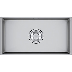 Franke Mythos ΒΧΧ 210/110-80 Ένθετος Νεροχύτης Γωνιακός Inox Σατινέ 84x45cm 127.0754.858