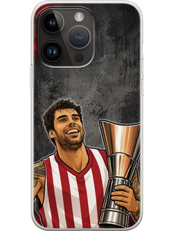 Θήκη Kings of Europe Legends - Saint George iPhone 15 Pro Max Flexible TPU (Διάφανη Σιλικόνη)