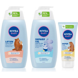 NIVEA BABY επωφελής συσκευασία για παιδικό δέρμα
