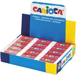 Γόμα Λευκή Carioca πακ=30τεμ Carioca 40155